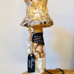 Leuchtdesign Kreative Lampe Flaschnepost - Bei KreaFreiKunst kaufen
