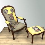 Möbel Besonders-Kunstvolle Moebel-Retro-Sessel-KreaFreiKunst by TLN