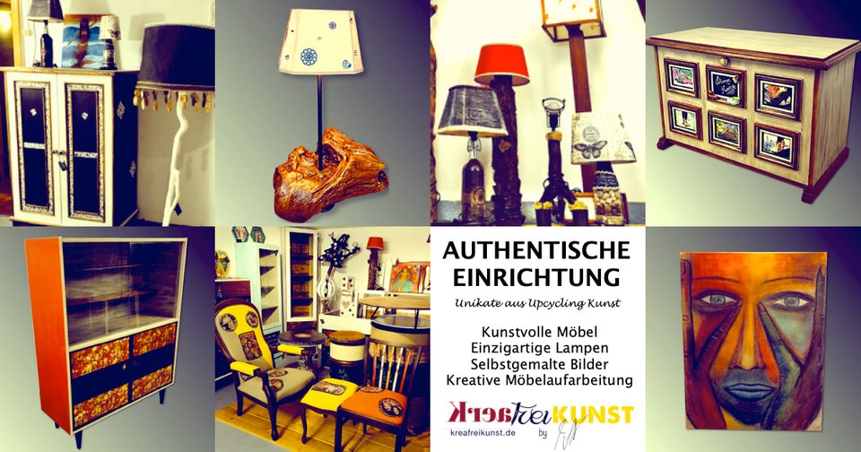 Dekorative Möbel Unikate • Möbelausstellung in NRW • KreaFreiKunst by TLN
